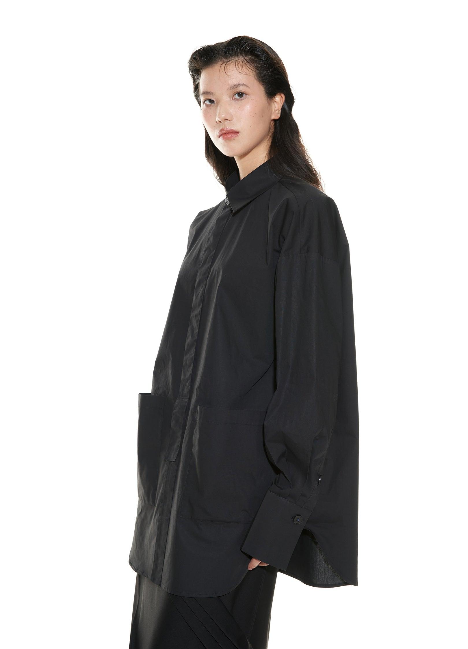 Asymmetrical Designer Overshirt By Vapour Blue