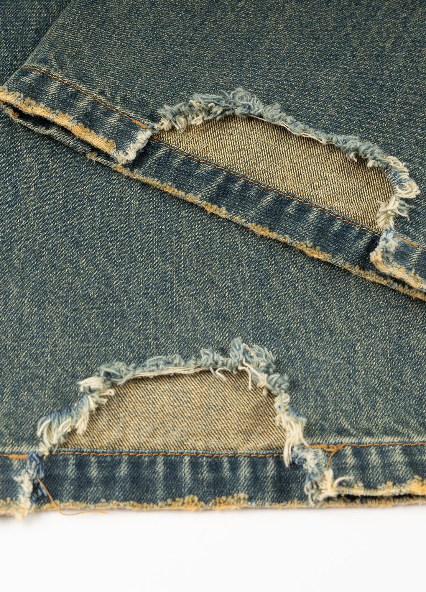 Retro-Inspired Wide Leg Denim Jeans