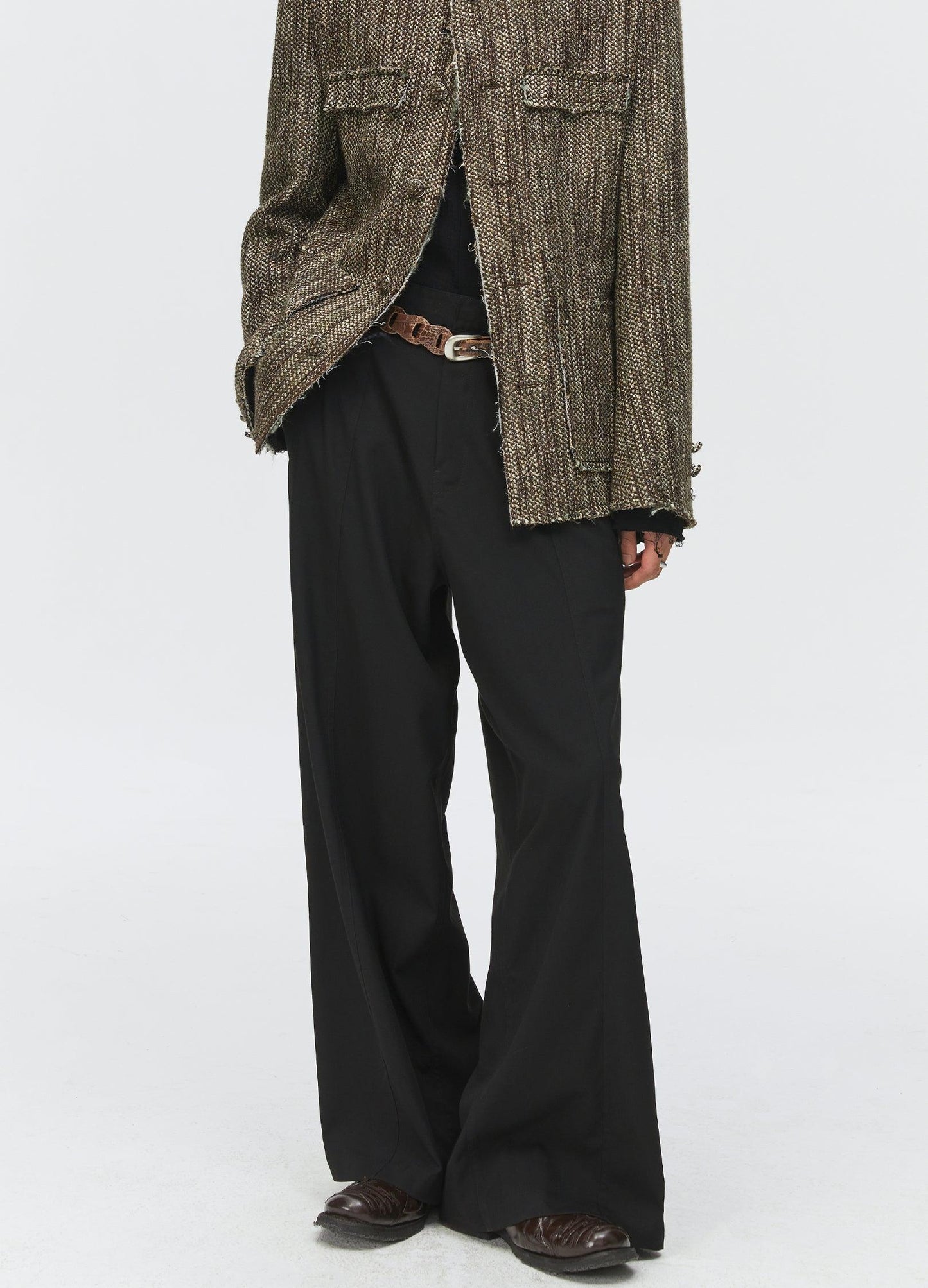 Ultra-Wide Adjustable Waist Trousers