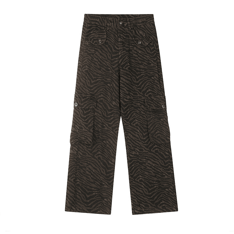 Safari Print Work Trousers