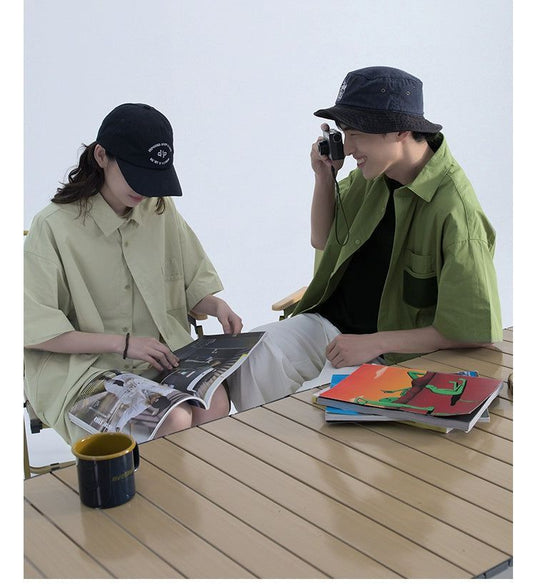 Neat Pocket Button-Up Shirt