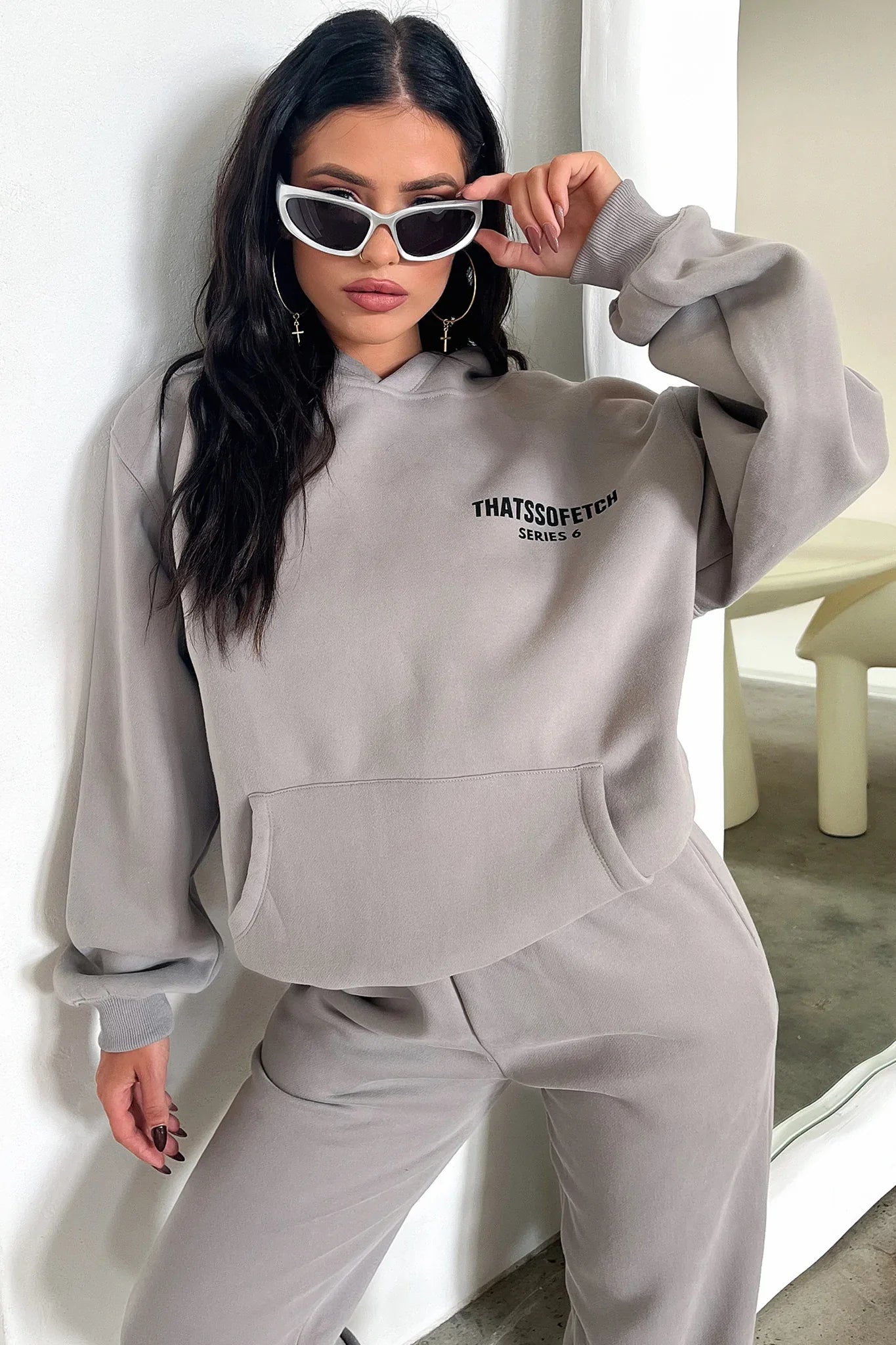 Casual sports suit Series 6 Hoodie - Grey