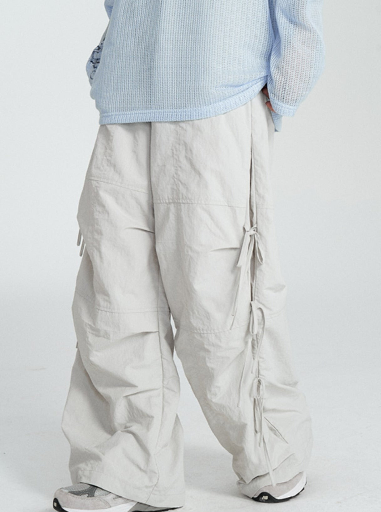 Side Bow Detail Pants