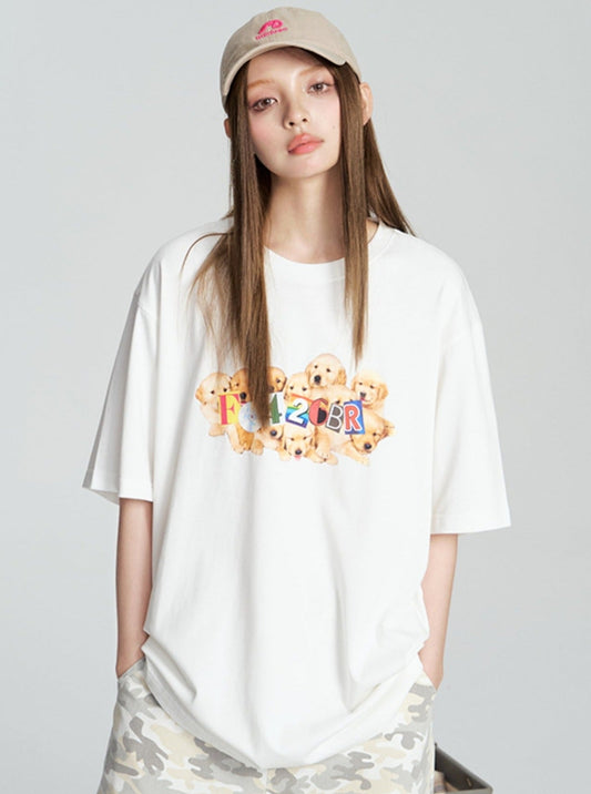 Tee With Digital Print Design