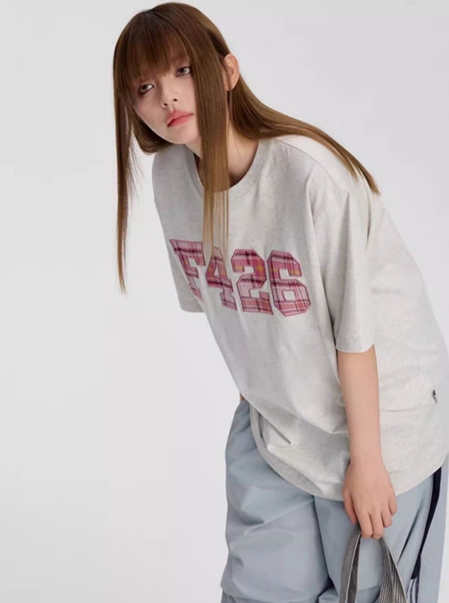 T-Shirt With Embroidered Logo For Summer