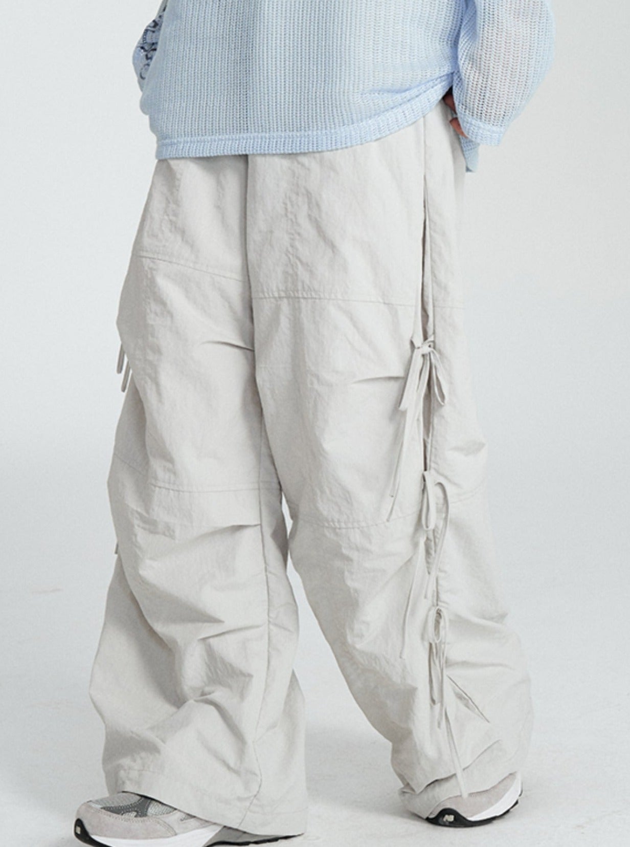 Side Bow Detail Pants