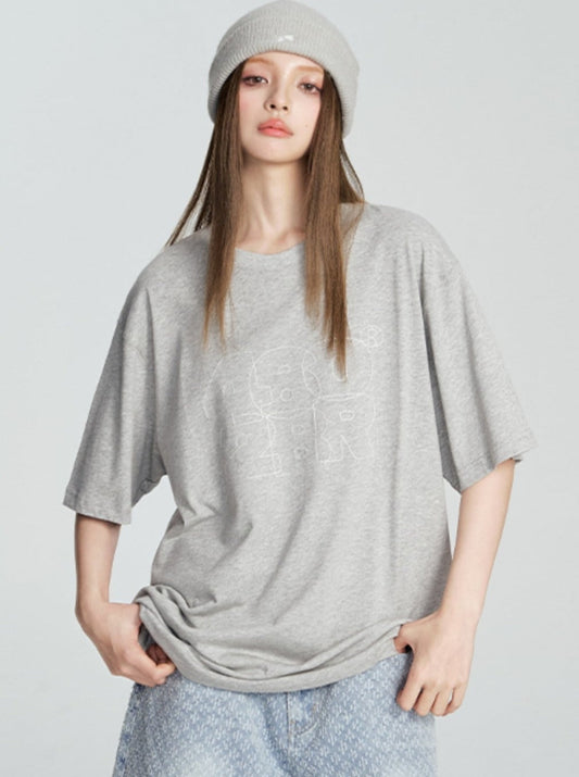 T-Shirt In Street Hip-Hop Style