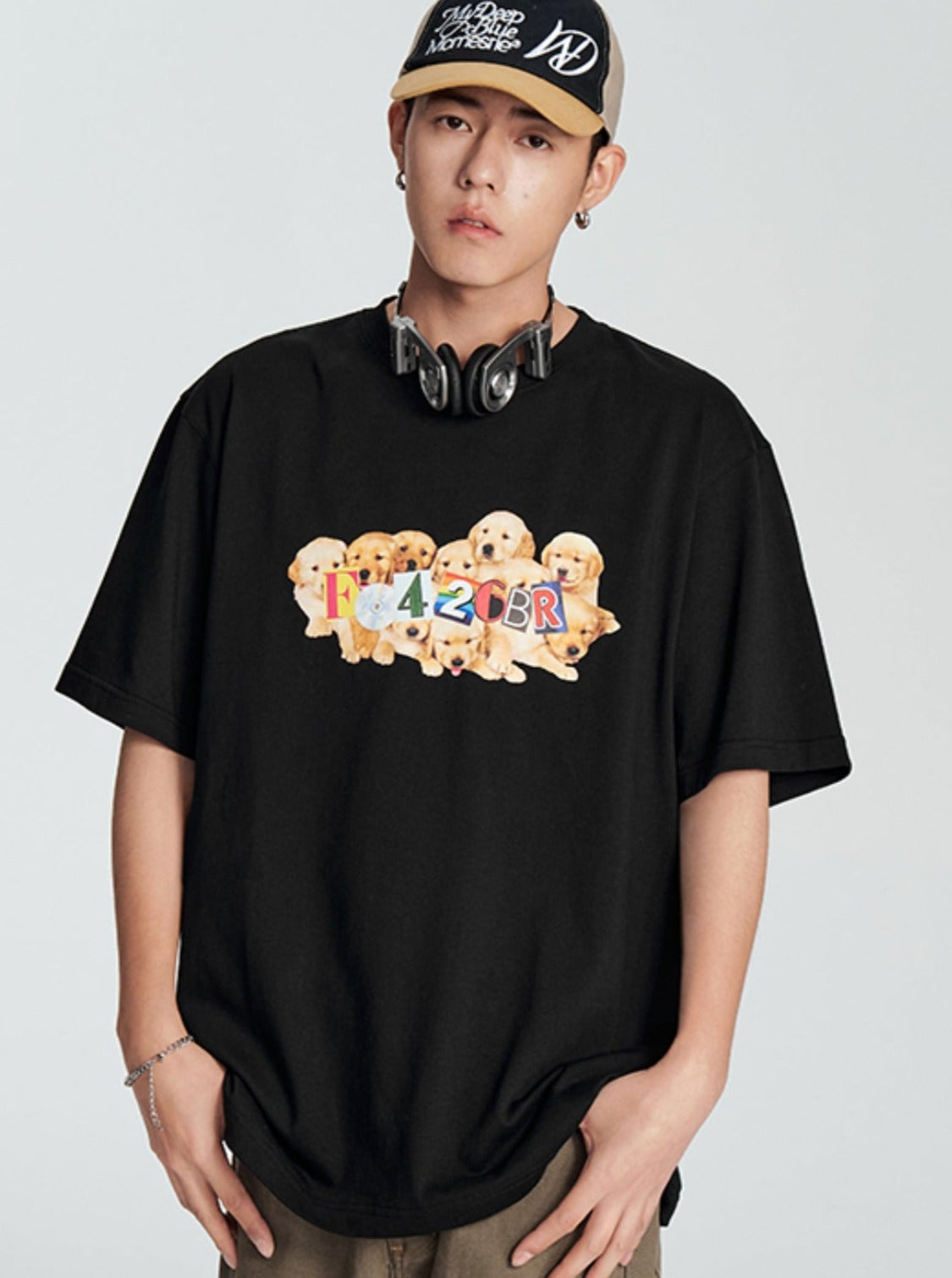 Tee With Digital Print Design