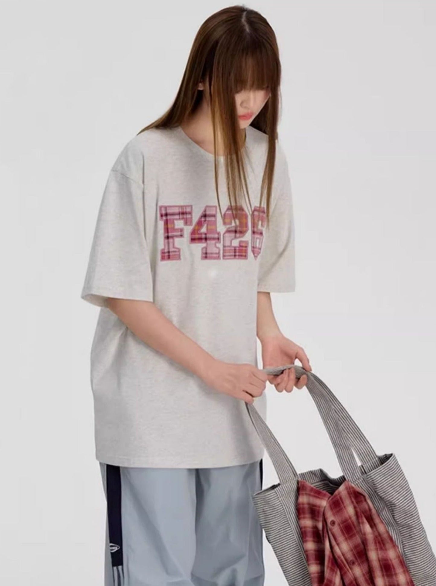 T-Shirt With Embroidered Logo For Summer