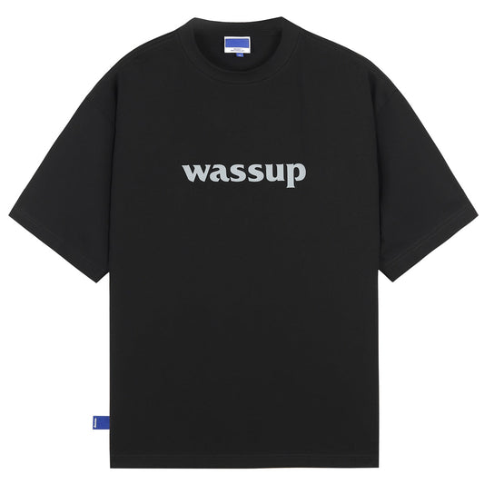 Bold Big Logo Print Basic Tee