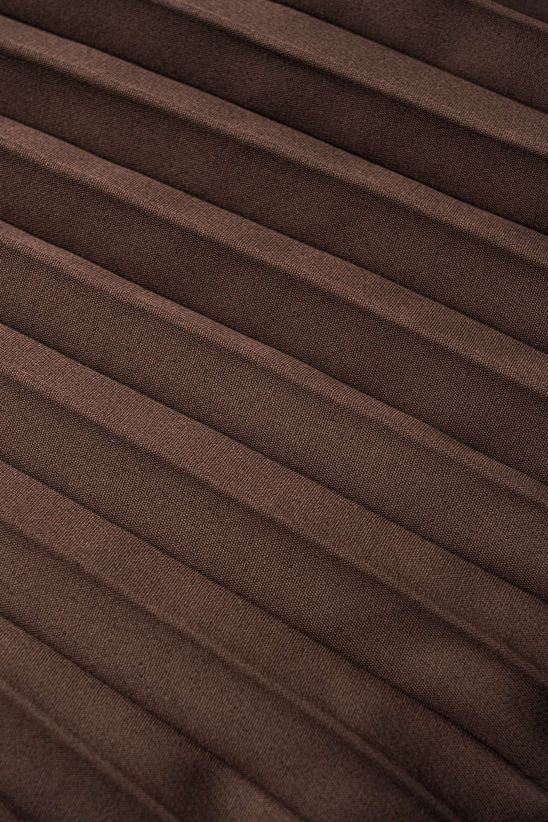 Belted Button Flap Pocket Long Sleeve Top And Pleated Skirt Set