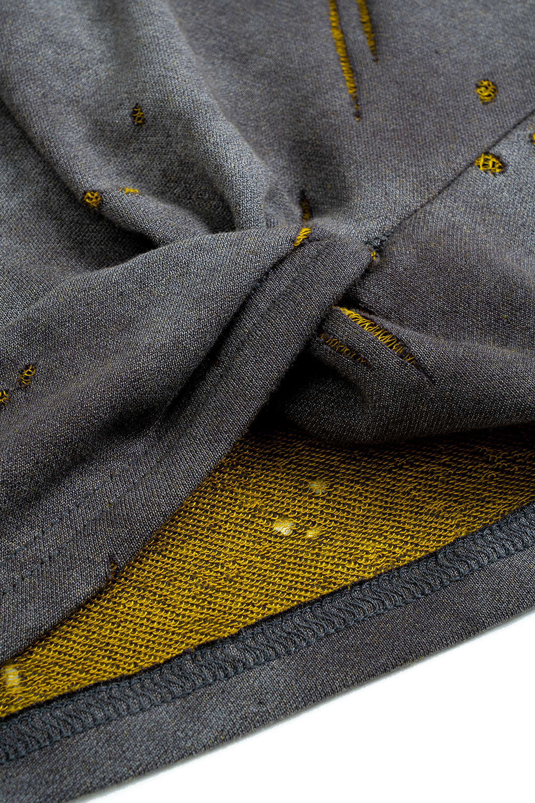 Asymmetrical Twist Knot Short Sleeve T-Shirt