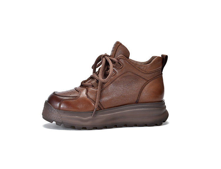 Classic Leather Thick Bottom Martin Boots