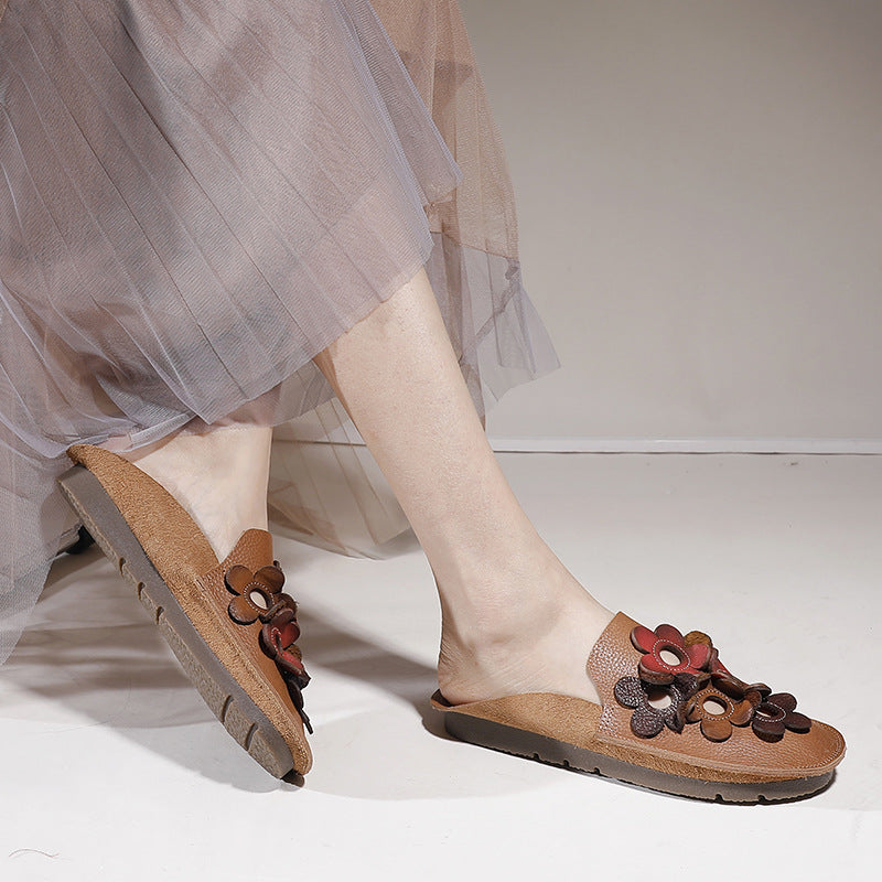 Casual Comfortable Leather Soft Sole Shoes