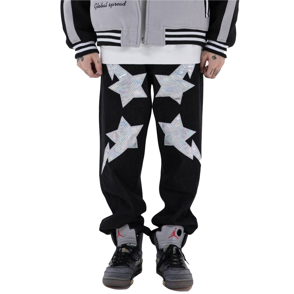 Ultra Edge Luminous Mosaic Denim Jeans