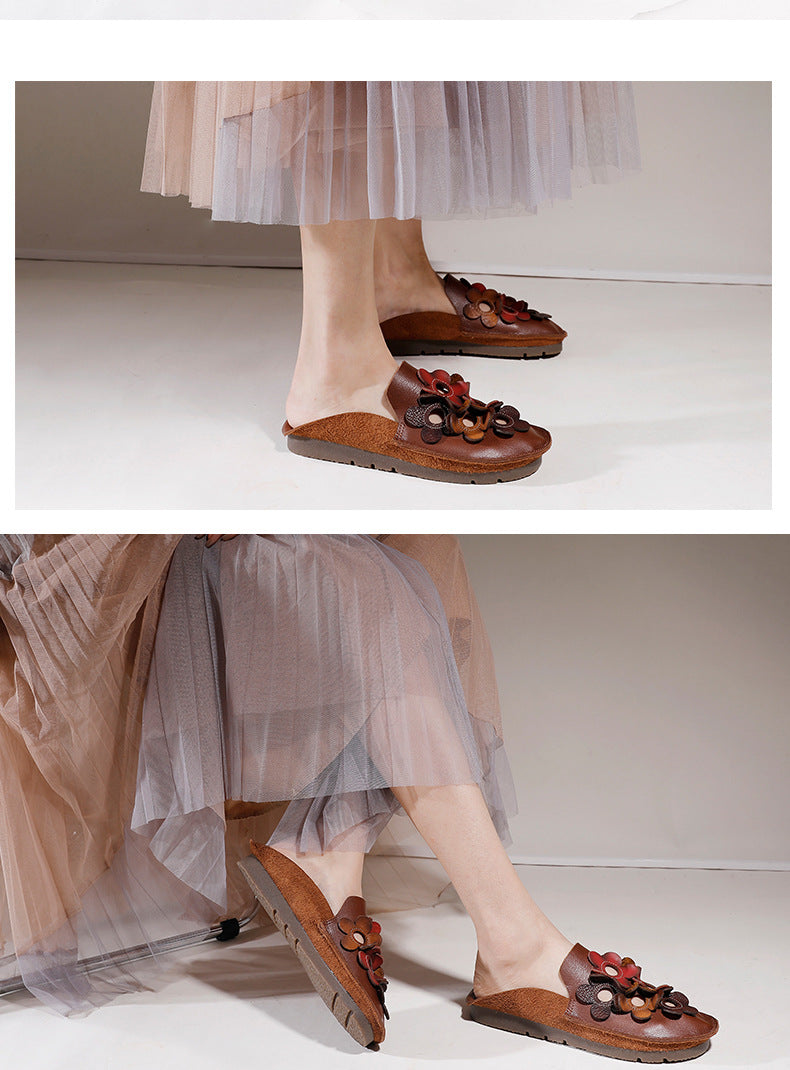 Casual Comfortable Leather Soft Sole Shoes