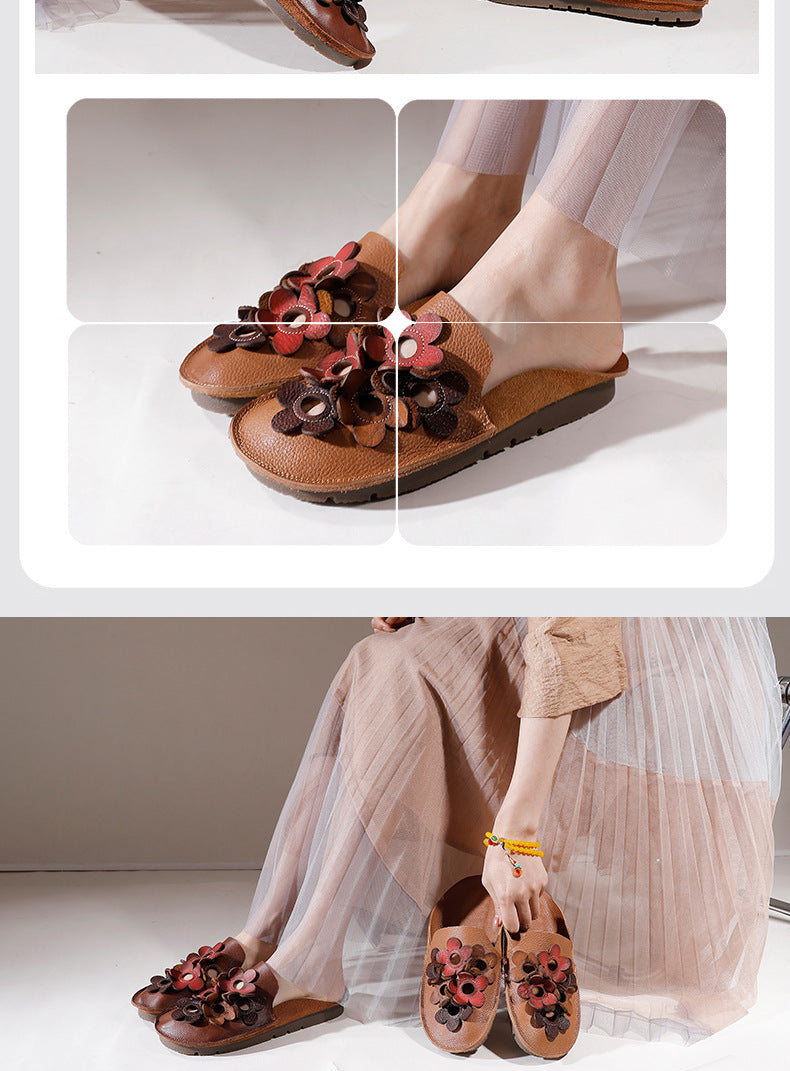 Casual Comfortable Leather Soft Sole Shoes