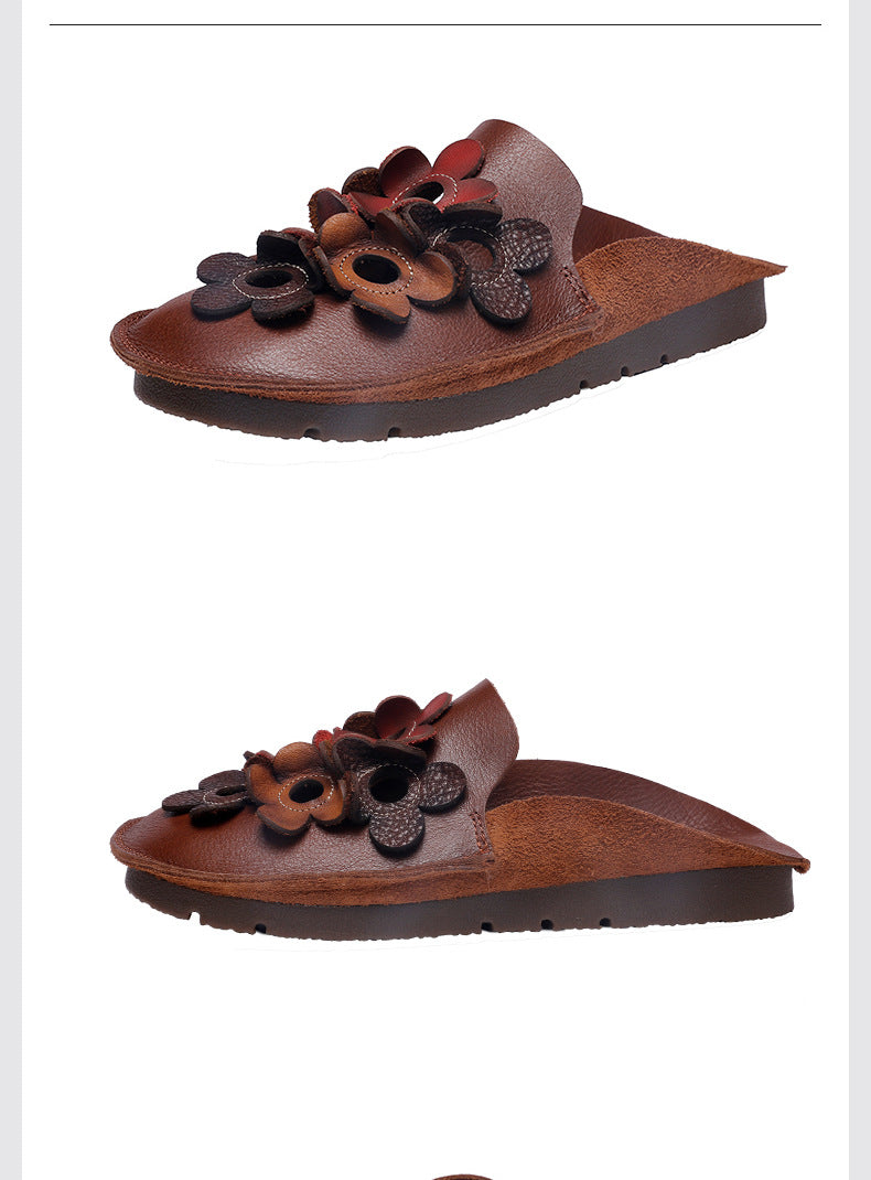 Casual Comfortable Leather Soft Sole Shoes