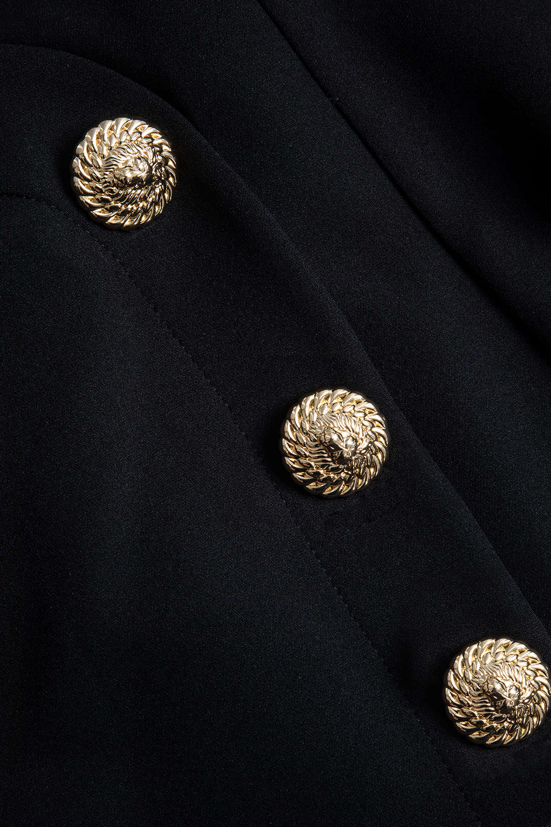 Button High Waist Skirt