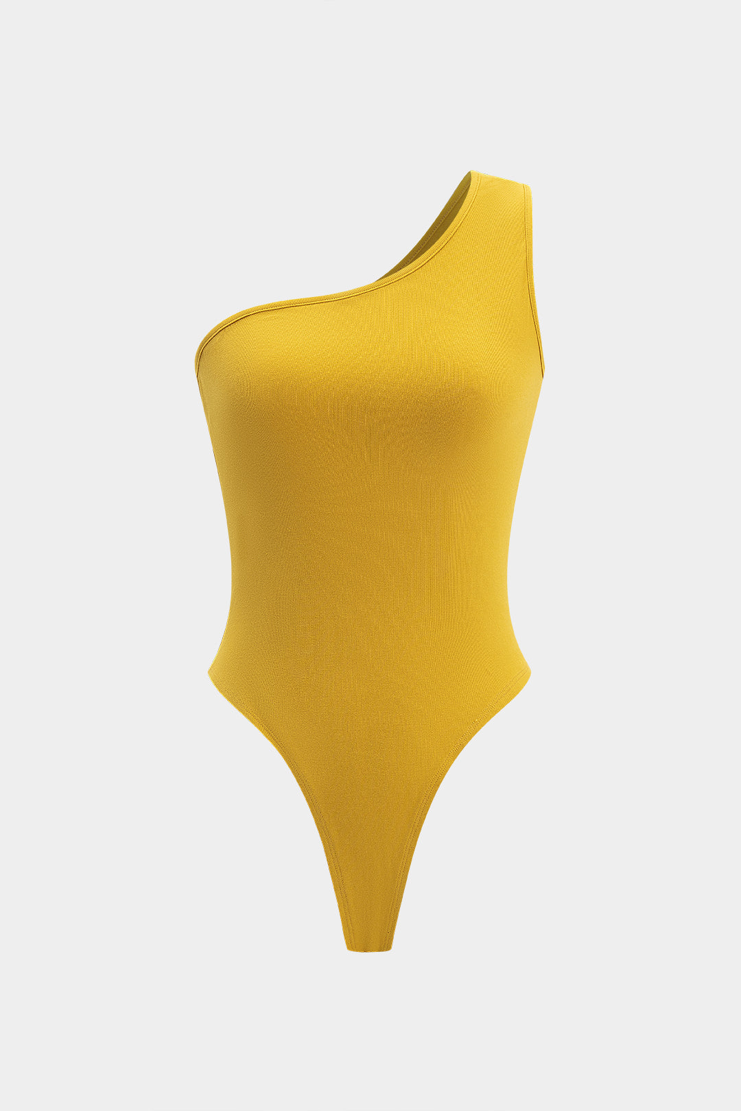 Asymmetrical Bodysuit And Floral Print Tie-Up Skirt Set