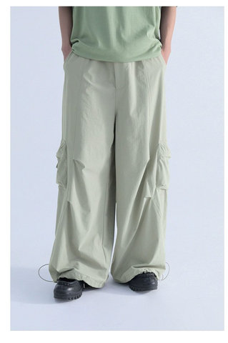 Drawstring Workwear Cargo Pants