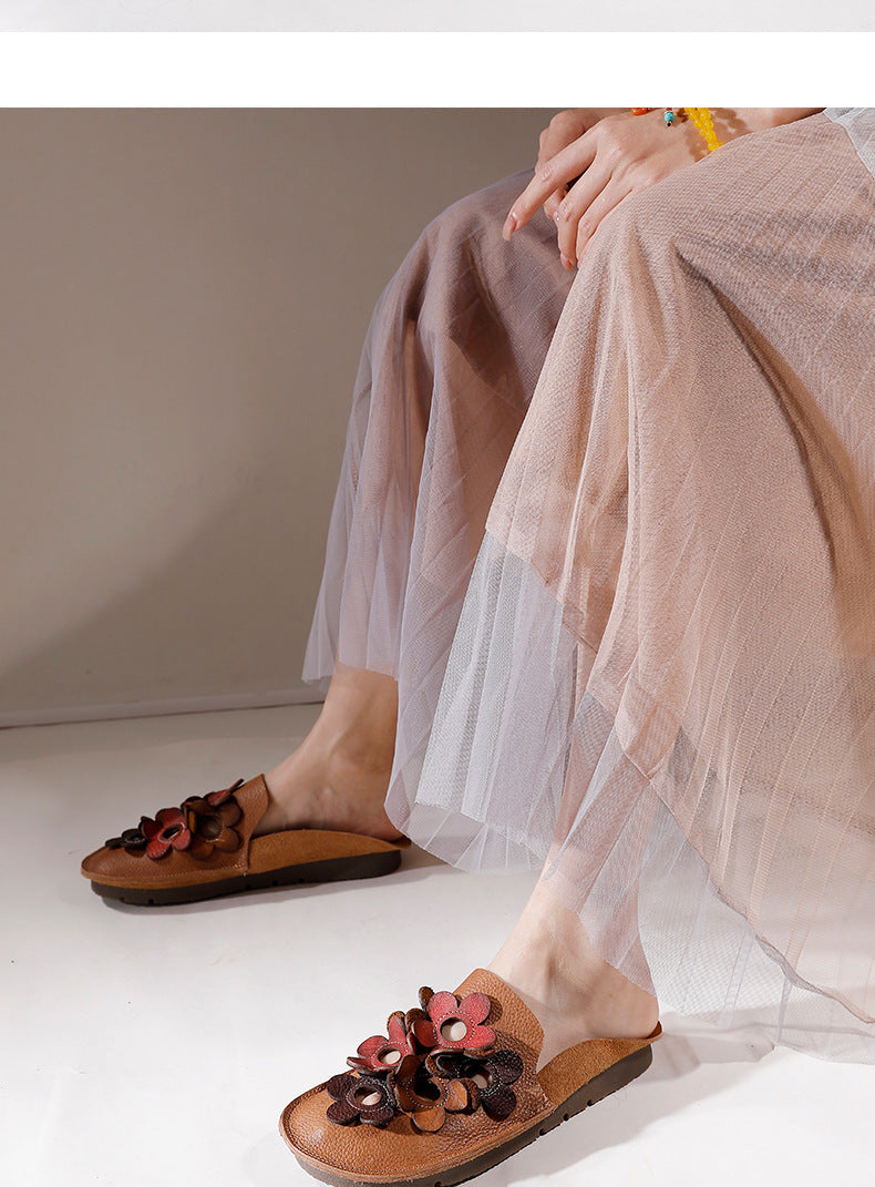 Casual Comfortable Leather Soft Sole Shoes