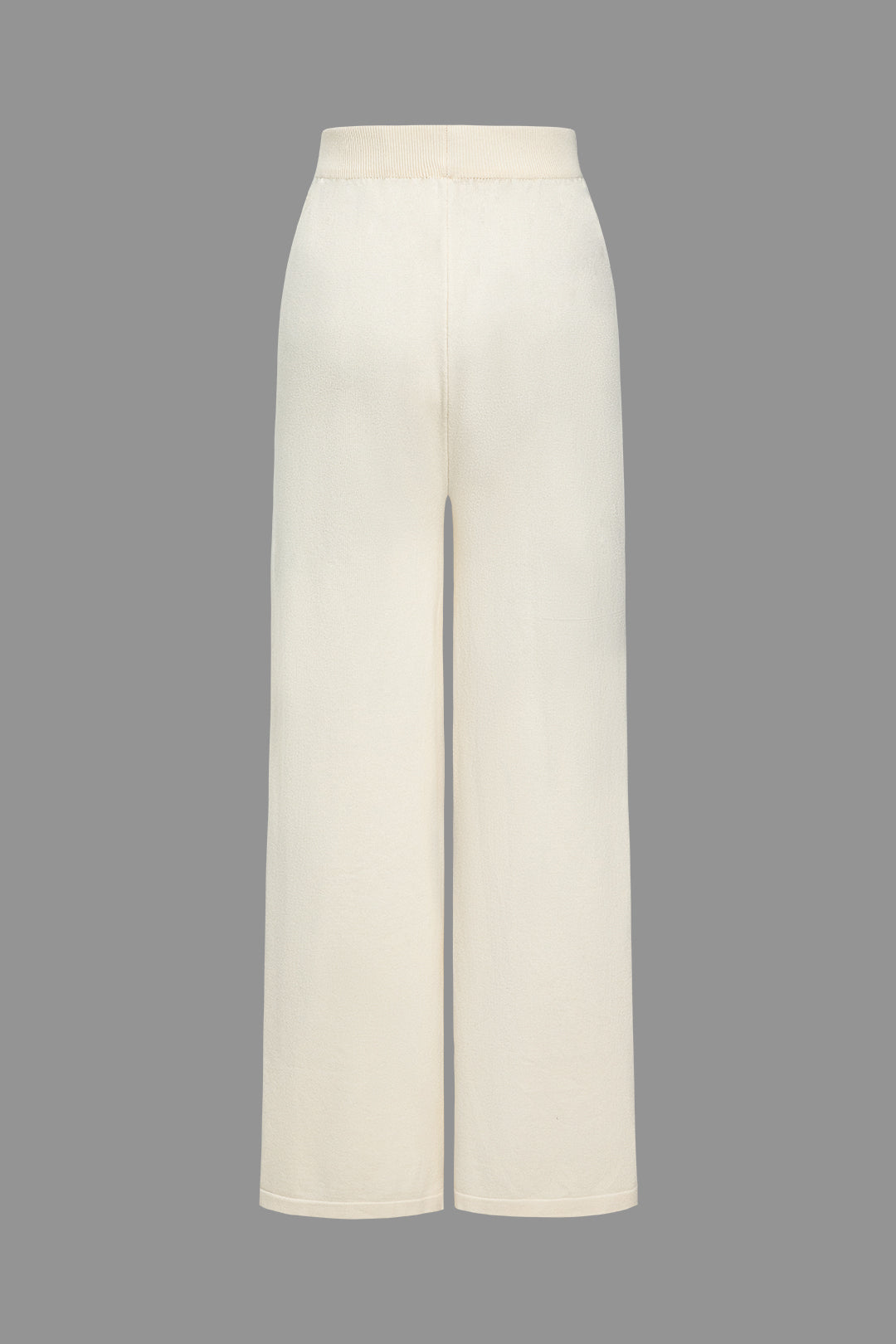 Color Block Print Knit Top And Pants Set