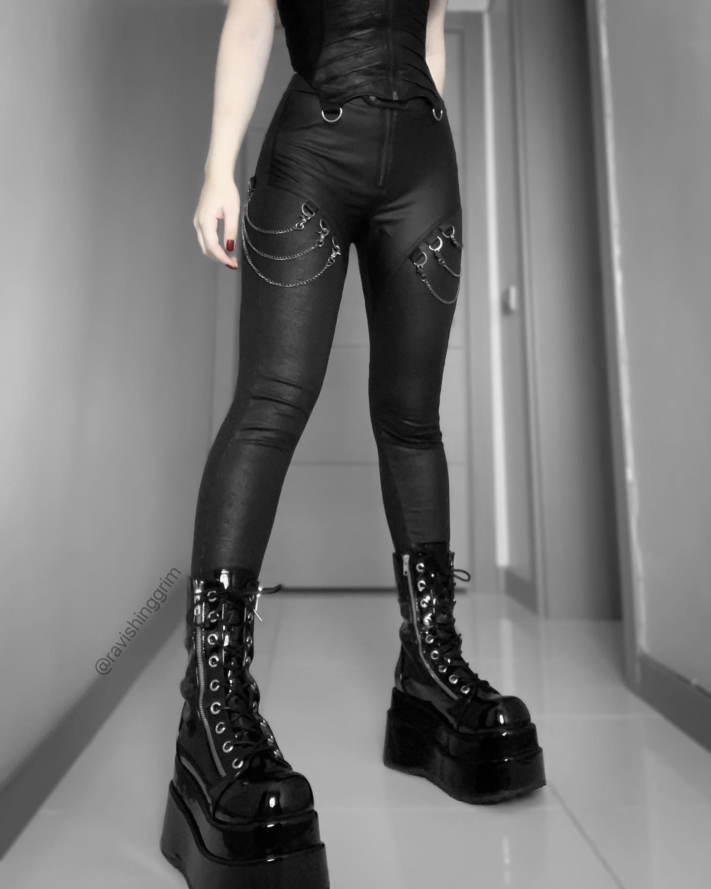 Gothic Platform Boots