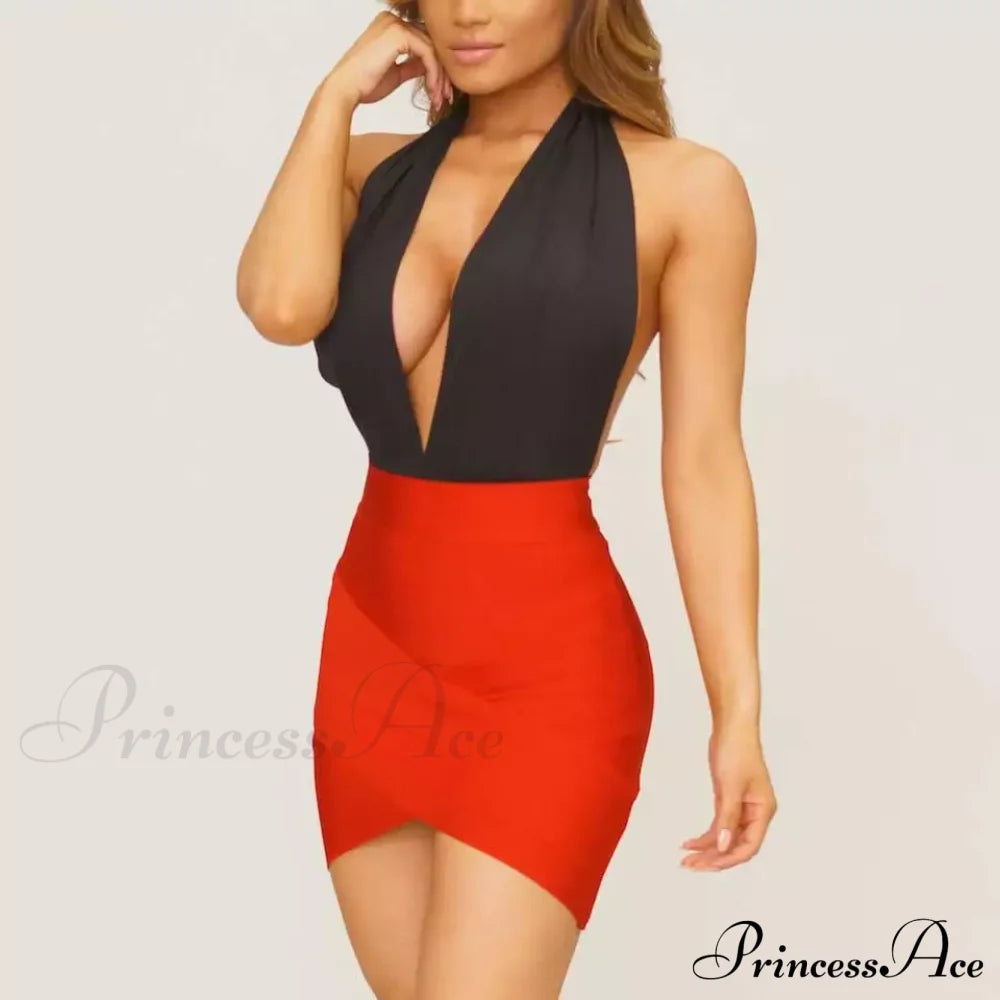 Ladies Rayon Pencil Bandage Skirt