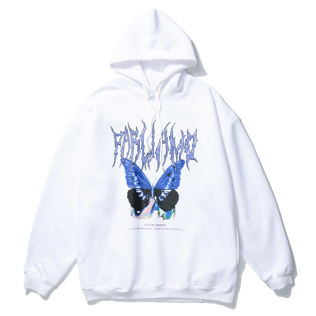 Ethereal Butterfly Metal Hoodie