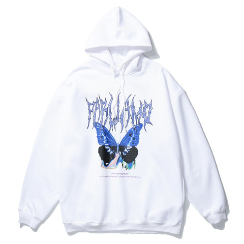 Ethereal Butterfly Metal Hoodie