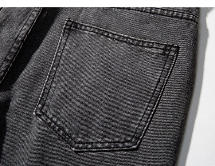 Retro Revival Straight Cut Denim