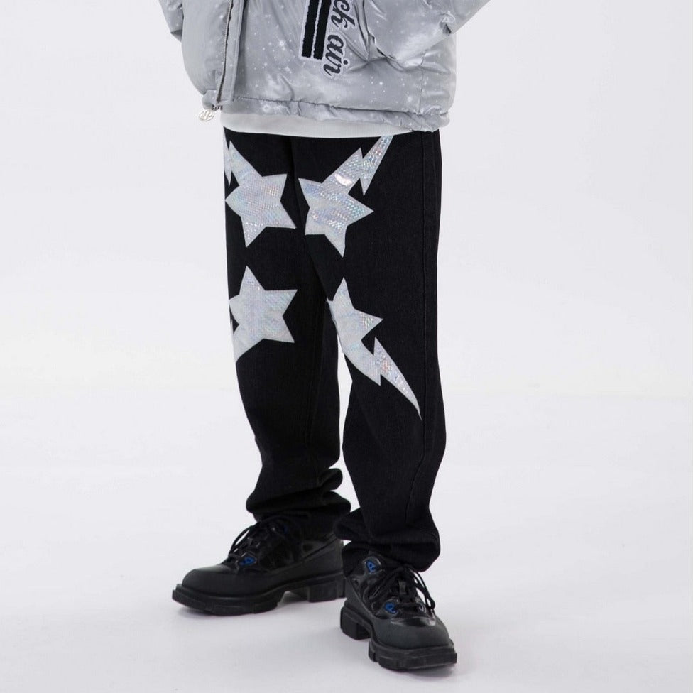 Ultra Edge Luminous Mosaic Denim Jeans