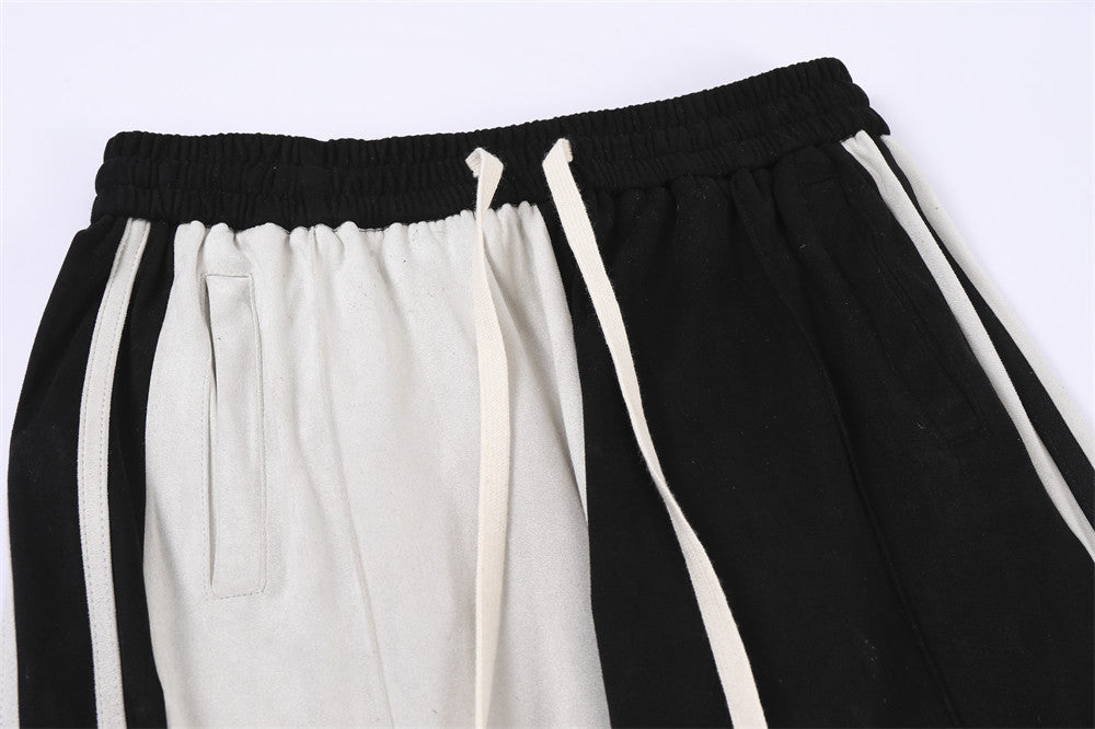 Two-Tone Split Track Pants