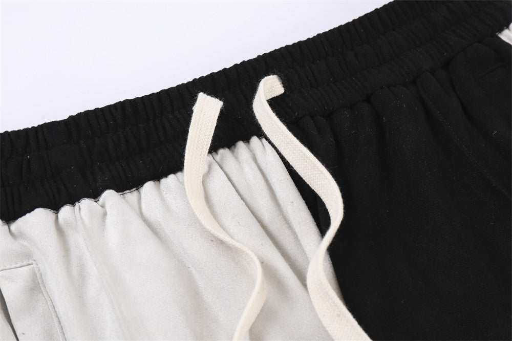 Two-Tone Split Track Pants