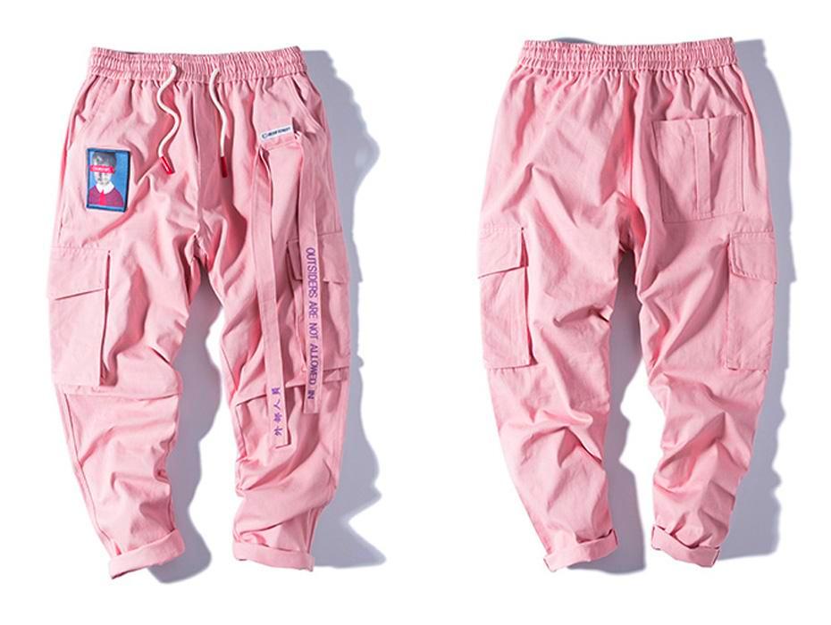 Pastel Pop Cargo Jogger Pants