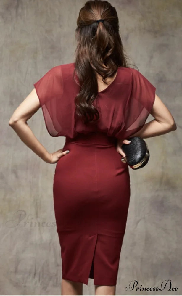 Sleeve Slim Fit Dress