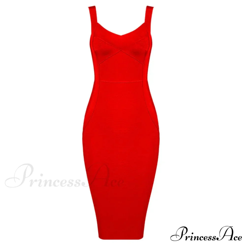 Sleeveless Rayon Bodycon Party Dress