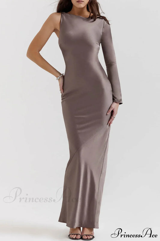 Smoke One Stylish Sleeve Maxi Dress