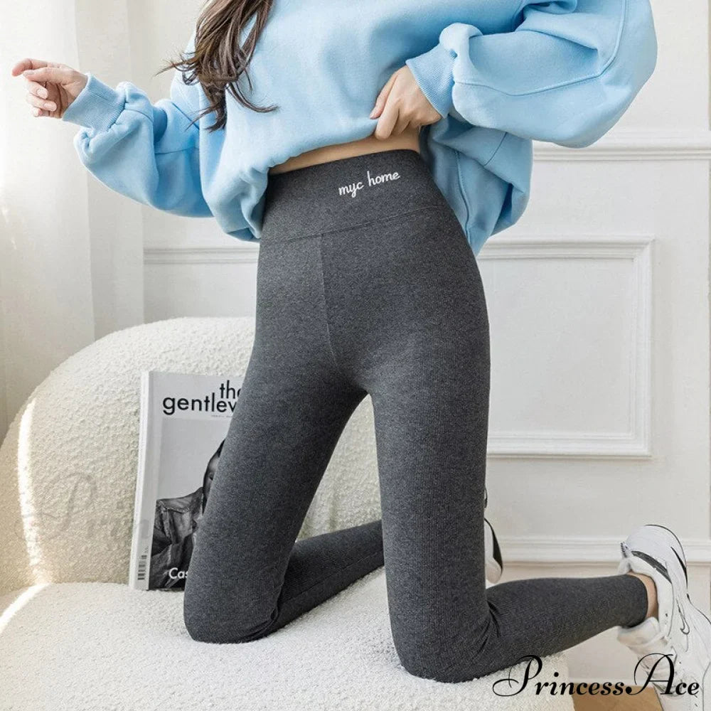 Velvet Thick High Waist Thermal Warm Leggings