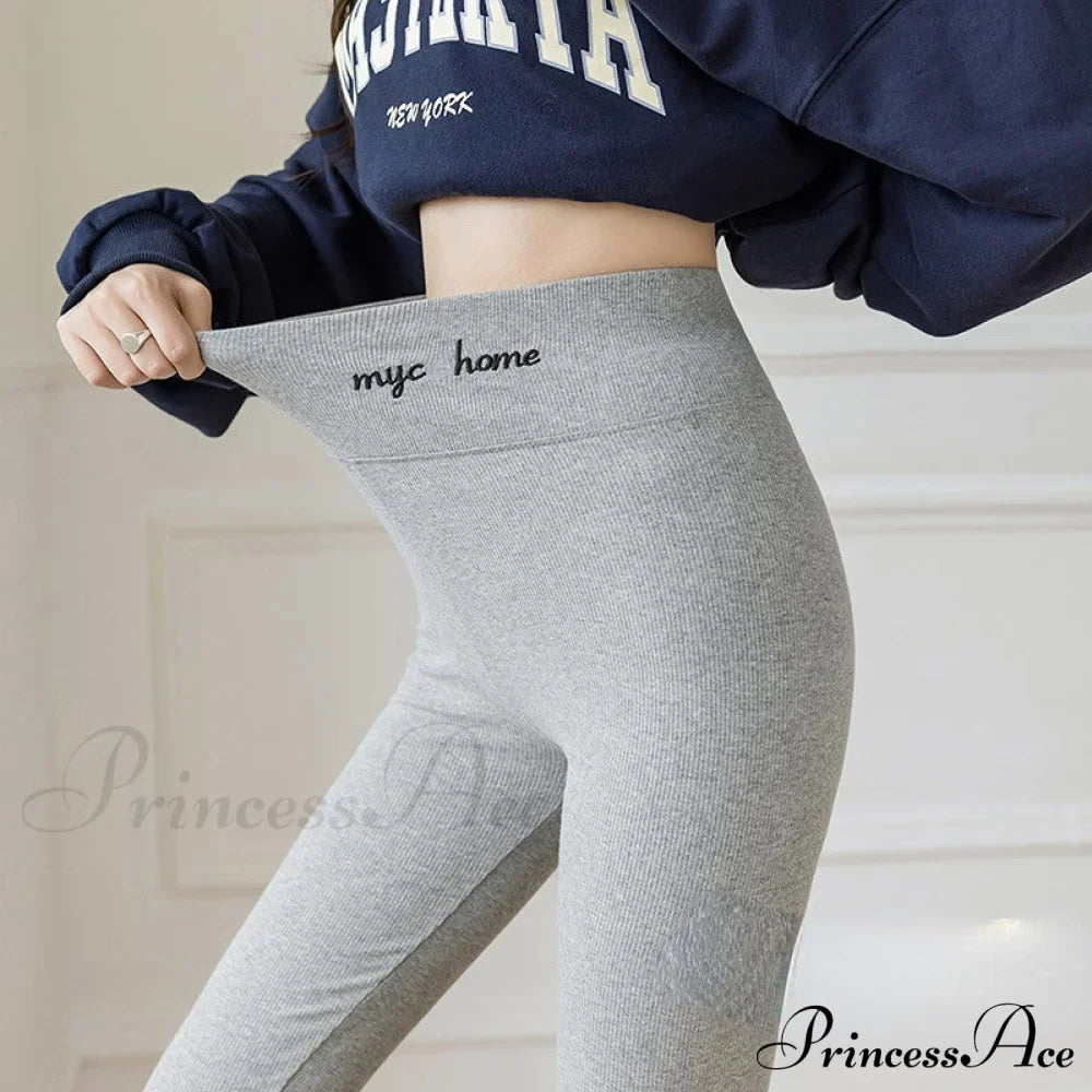 Velvet Thick High Waist Thermal Warm Leggings