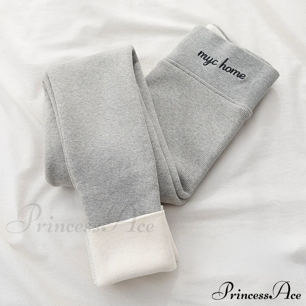 Velvet Thick High Waist Thermal Warm Leggings