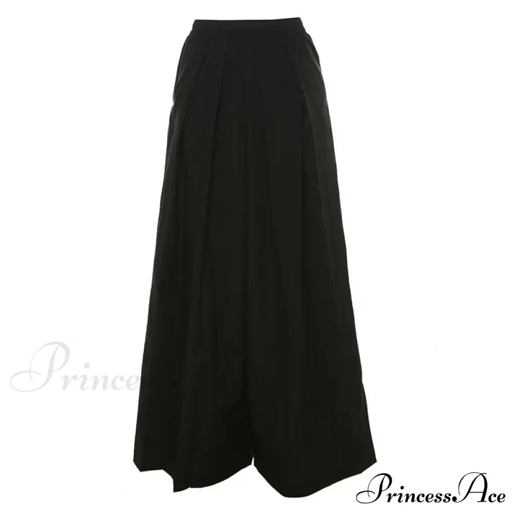 Vintage Gothic Emo Alt Women Techwear Baggy Pants