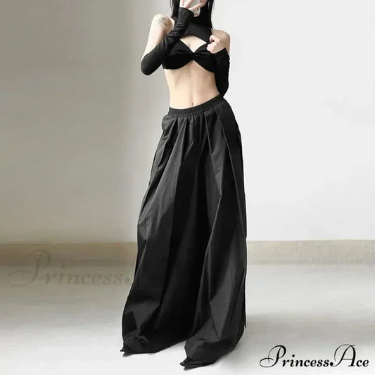 Vintage Gothic Emo Alt Women Techwear Baggy Pants